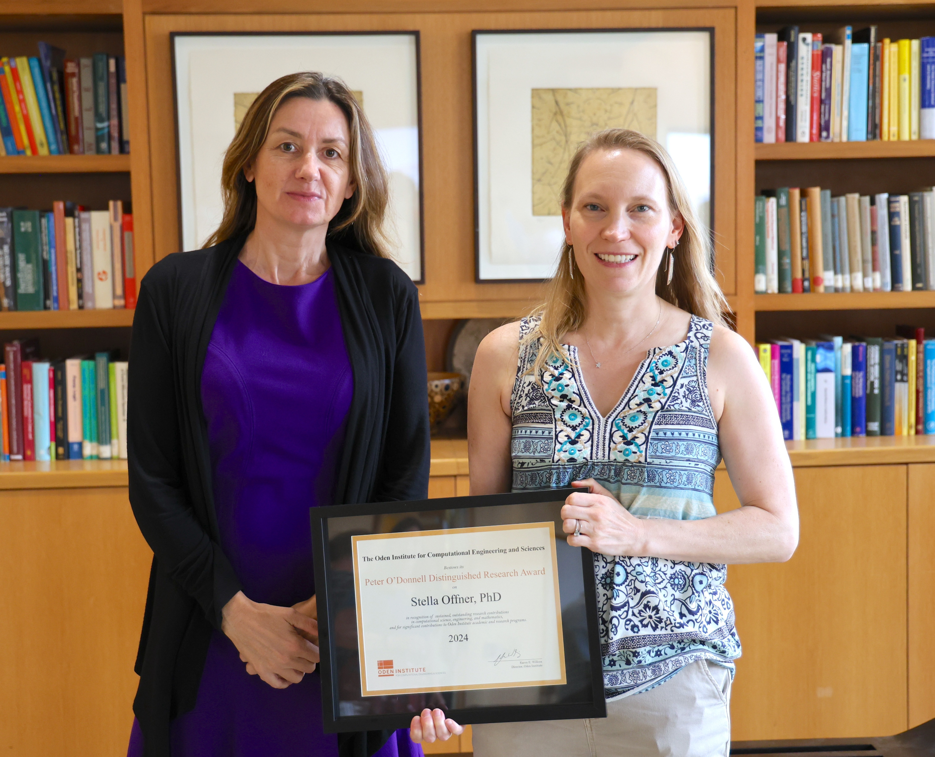 Stella Offner Wins Distinguished Researcher Award