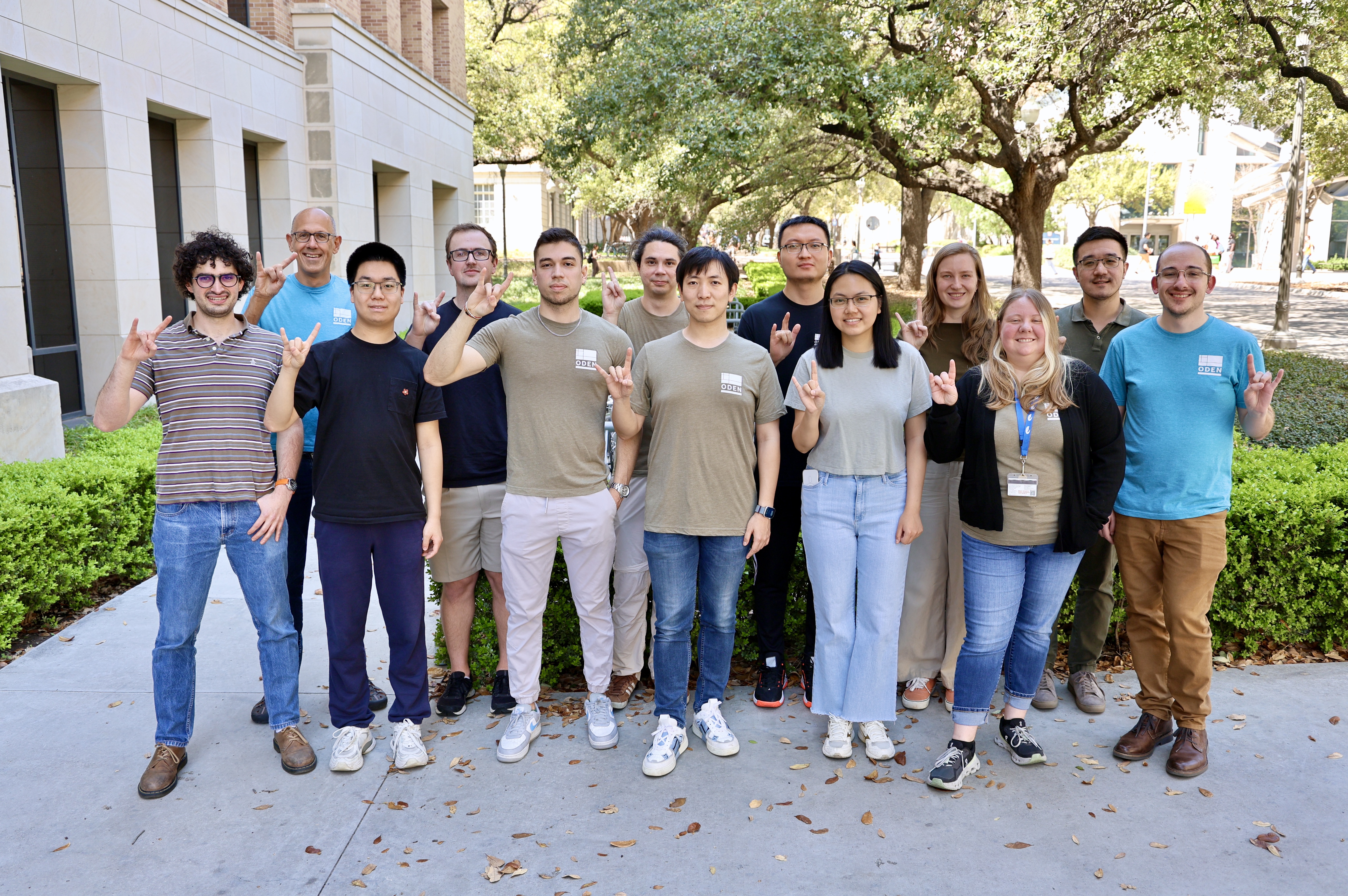 Parallel Algorithms for Data Analysis and Simulation Group