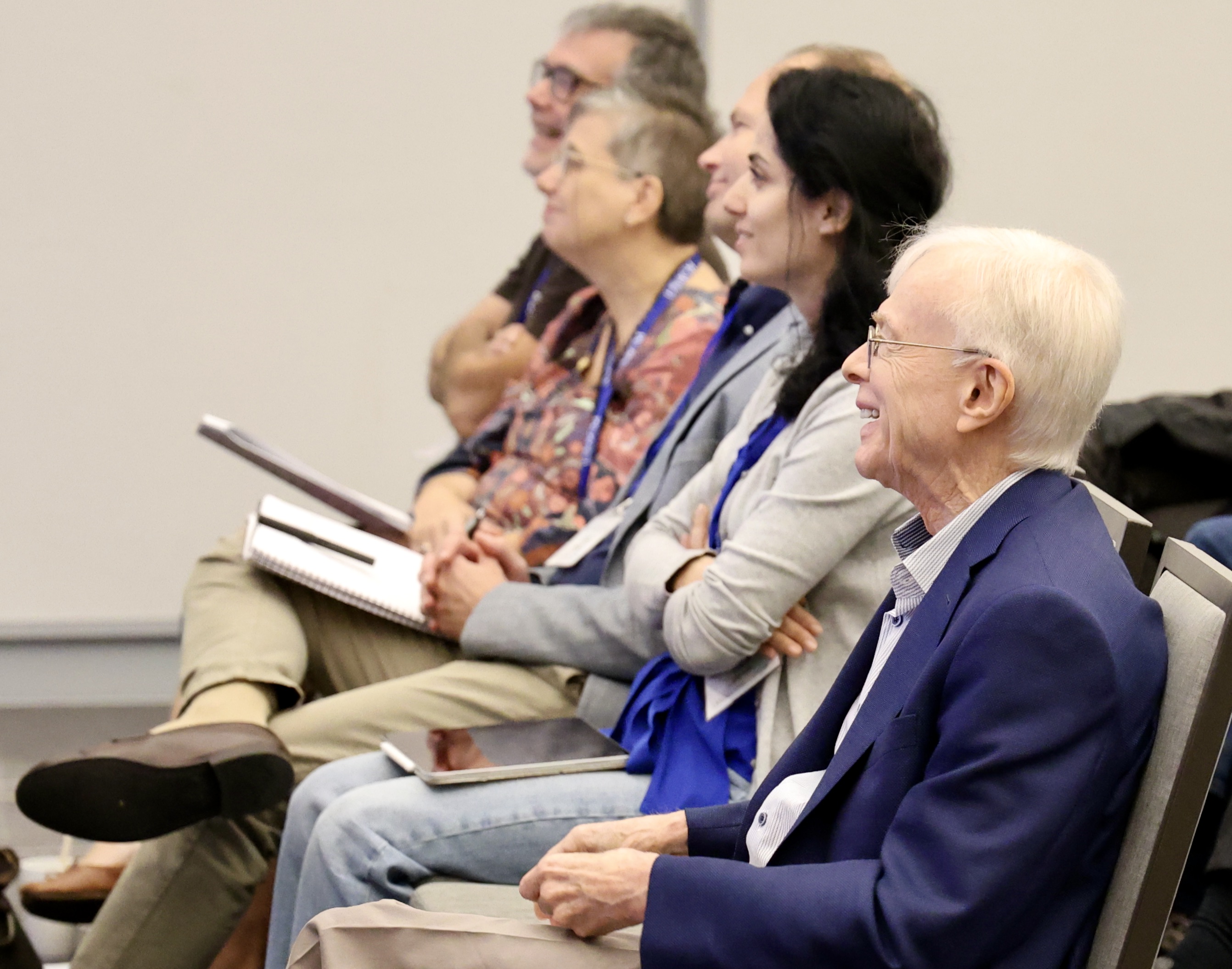 Tom Hughes (center). Credit: Joanne Foote