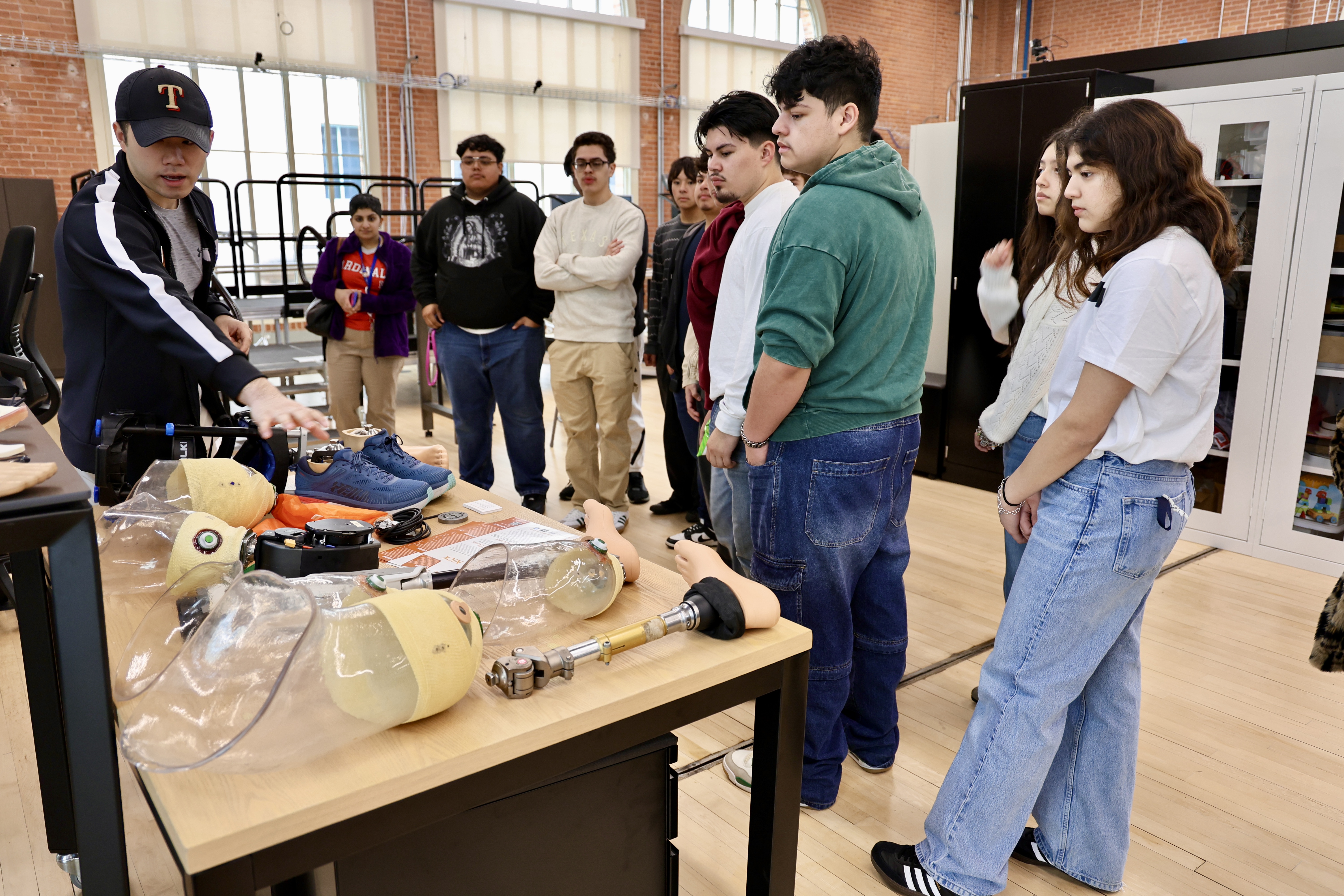 Local High School Students Gain Hands-On Experience Through Robotics Tour