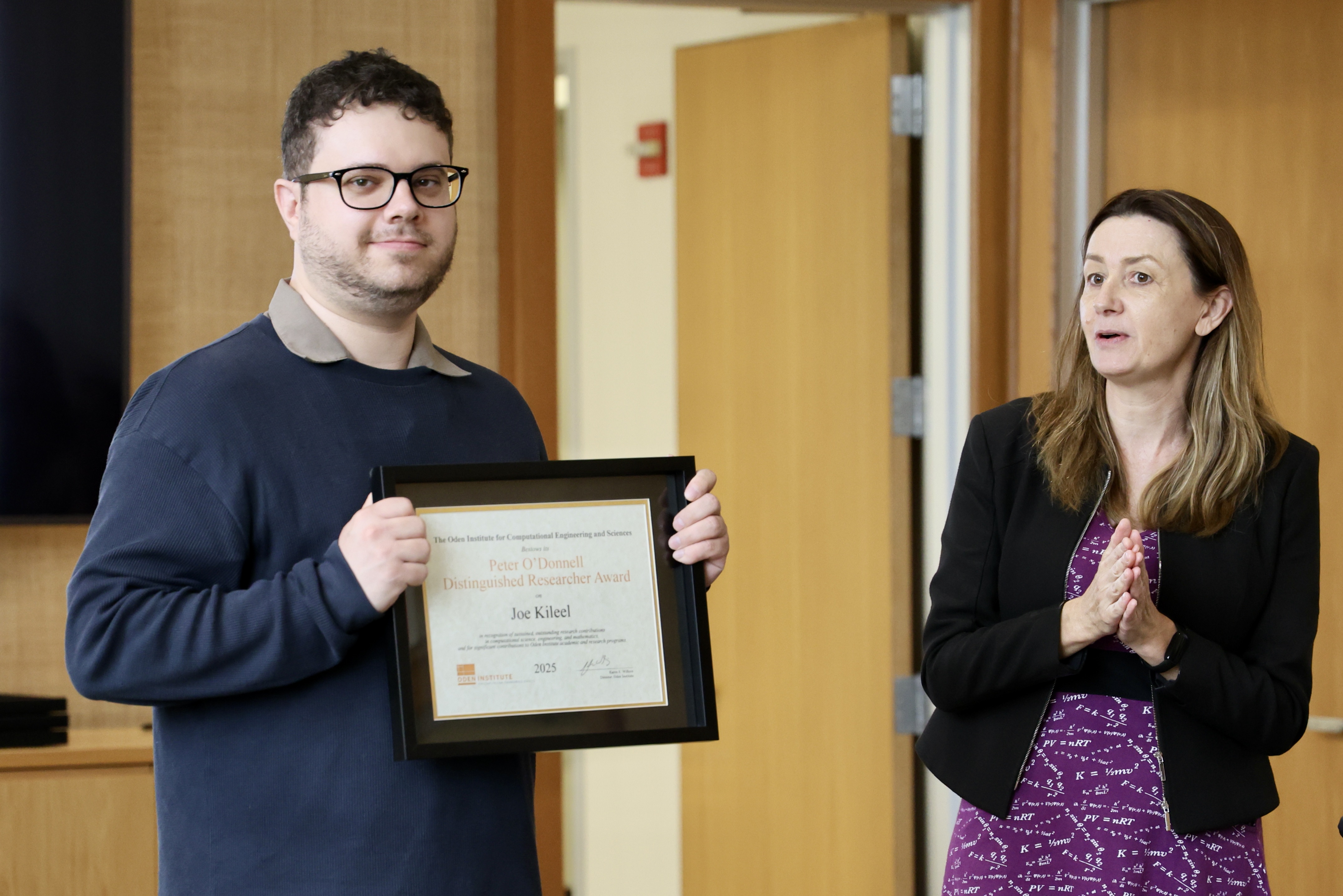 Joe Kileel Recipient of the 2025 Distinguished Researcher Award