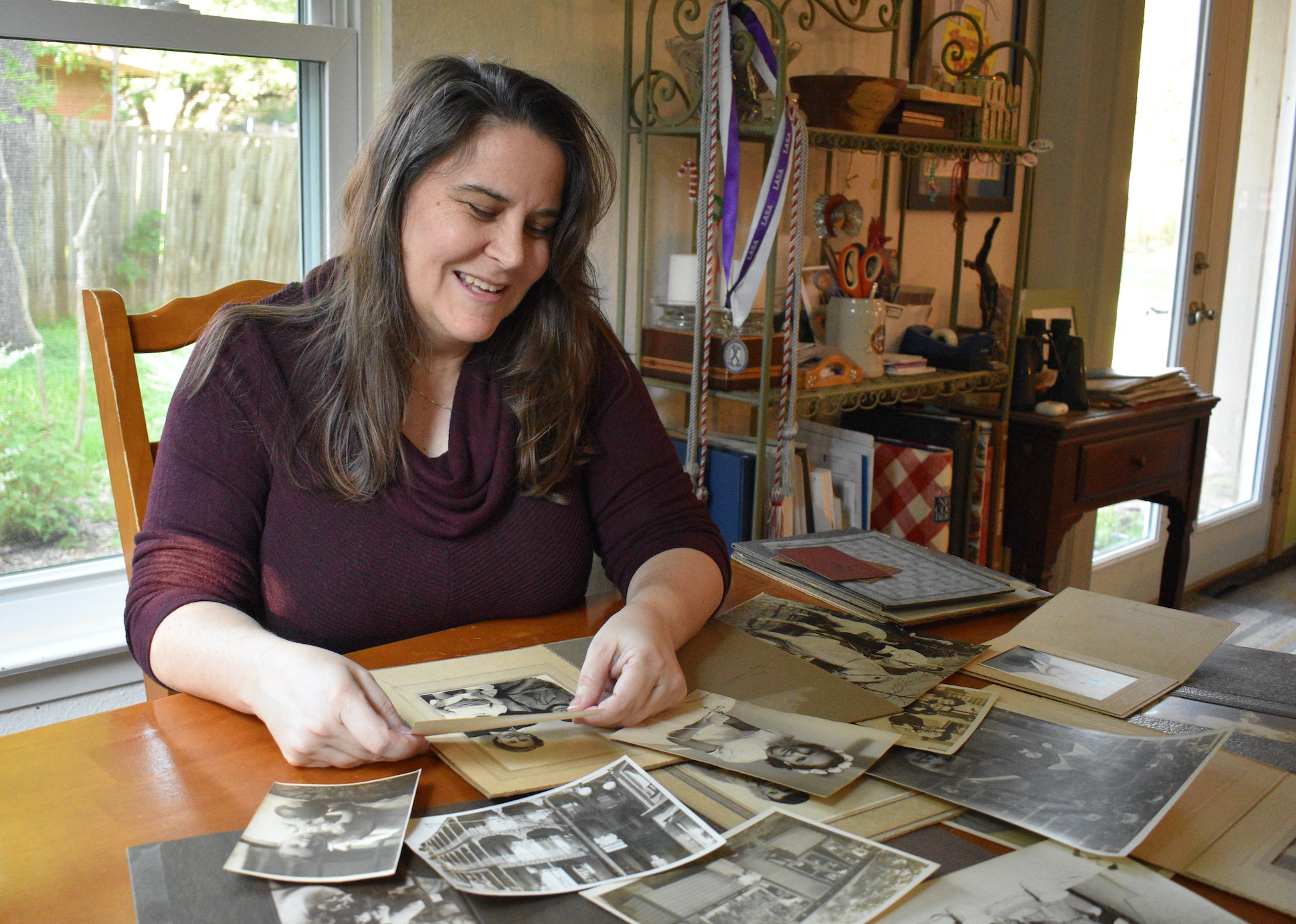 Stephanie Rodriguez at home.