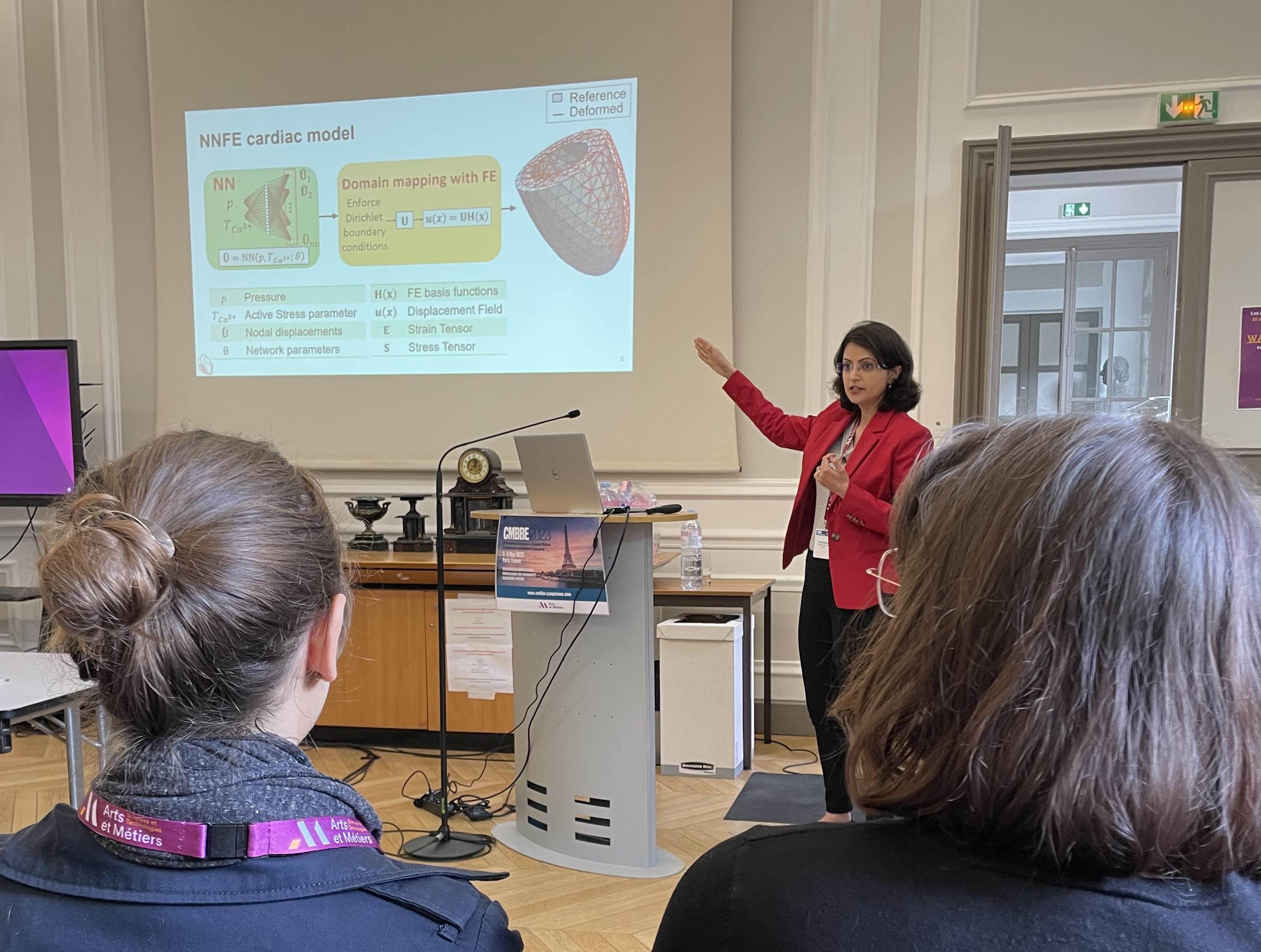 Shruti Motiwale presents at the 2023 CMBBE Symposium. Credit: CMBBE